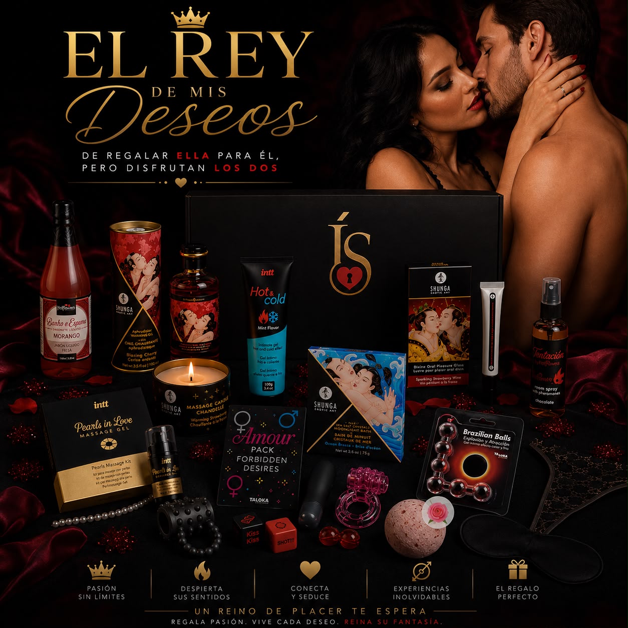 CAJA REY DE MIS DESEOS